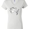 Women's Short Sleeve V-Neck T-Shirt Thumbnail