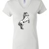 Women's Short Sleeve V-Neck T-Shirt Thumbnail