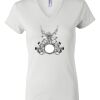 Women's Short Sleeve V-Neck T-Shirt Thumbnail