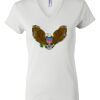 Women's Short Sleeve V-Neck T-Shirt Thumbnail