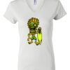 Women's Short Sleeve V-Neck T-Shirt Thumbnail