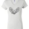 Women's Short Sleeve V-Neck T-Shirt Thumbnail