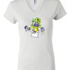 Women's Short Sleeve V-Neck T-Shirt Thumbnail