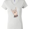 Women's Short Sleeve V-Neck T-Shirt Thumbnail