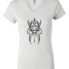 Women's Short Sleeve V-Neck T-Shirt Thumbnail