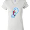 Women's Short Sleeve V-Neck T-Shirt Thumbnail