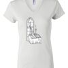 Women's Short Sleeve V-Neck T-Shirt Thumbnail