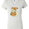 Women's Short Sleeve V-Neck T-Shirt Thumbnail