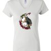 Women's Short Sleeve V-Neck T-Shirt Thumbnail