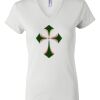 Women's Short Sleeve V-Neck T-Shirt Thumbnail