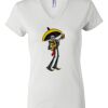 Women's Short Sleeve V-Neck T-Shirt Thumbnail