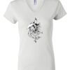 Women's Short Sleeve V-Neck T-Shirt Thumbnail