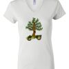 Women's Short Sleeve V-Neck T-Shirt Thumbnail