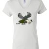 Women's Short Sleeve V-Neck T-Shirt Thumbnail