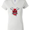 Women's Short Sleeve V-Neck T-Shirt Thumbnail