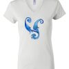 Women's Short Sleeve V-Neck T-Shirt Thumbnail