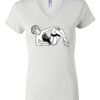 Women's Short Sleeve V-Neck T-Shirt Thumbnail