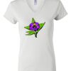 Women's Short Sleeve V-Neck T-Shirt Thumbnail