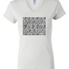 Women's Short Sleeve V-Neck T-Shirt Thumbnail