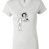 Women's Short Sleeve V-Neck T-Shirt Thumbnail