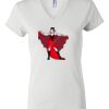 Women's Short Sleeve V-Neck T-Shirt Thumbnail