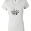 Women's Short Sleeve V-Neck T-Shirt Thumbnail