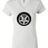 Women's Short Sleeve V-Neck T-Shirt Thumbnail