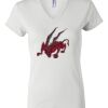 Women's Short Sleeve V-Neck T-Shirt Thumbnail