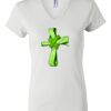 Women's Short Sleeve V-Neck T-Shirt Thumbnail