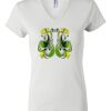 Women's Short Sleeve V-Neck T-Shirt Thumbnail