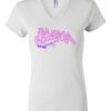 Women's Short Sleeve V-Neck T-Shirt Thumbnail