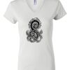 Women's Short Sleeve V-Neck T-Shirt Thumbnail