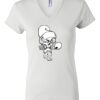 Women's Short Sleeve V-Neck T-Shirt Thumbnail