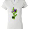 Women's Short Sleeve V-Neck T-Shirt Thumbnail