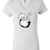 Women's Short Sleeve V-Neck T-Shirt Thumbnail