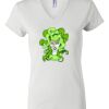 Women's Short Sleeve V-Neck T-Shirt Thumbnail