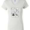 Women's Short Sleeve V-Neck T-Shirt Thumbnail