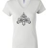 Women's Short Sleeve V-Neck T-Shirt Thumbnail