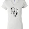 Women's Short Sleeve V-Neck T-Shirt Thumbnail