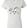 Women's Short Sleeve V-Neck T-Shirt Thumbnail