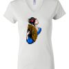 Women's Short Sleeve V-Neck T-Shirt Thumbnail