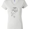 Women's Short Sleeve V-Neck T-Shirt Thumbnail