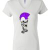 Women's Short Sleeve V-Neck T-Shirt Thumbnail