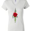 Women's Short Sleeve V-Neck T-Shirt Thumbnail