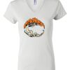 Women's Short Sleeve V-Neck T-Shirt Thumbnail