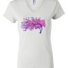 Women's Short Sleeve V-Neck T-Shirt Thumbnail