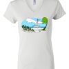 Women's Short Sleeve V-Neck T-Shirt Thumbnail