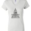 Women's Short Sleeve V-Neck T-Shirt Thumbnail