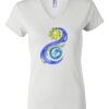 Women's Short Sleeve V-Neck T-Shirt Thumbnail