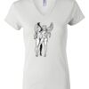 Women's Short Sleeve V-Neck T-Shirt Thumbnail